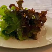 Green Salad · Tarragon, mint, pistachios, lemon vinaigrette.
