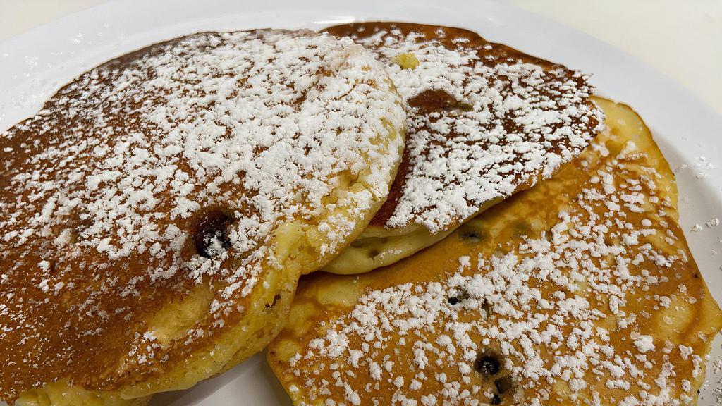 Buttermilk Pancakes · 3-stack of pancakes.