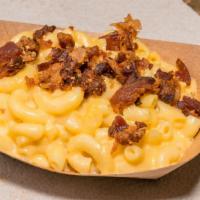 Mac ‘N Cheese · w/ bacon on top