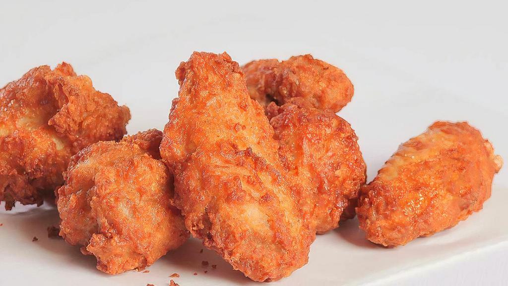 Buffalo Wing Zings (8 Pc) · served with homemade blue cheese