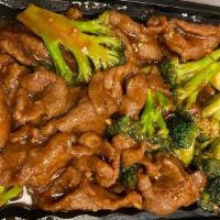 Beef ＆ Broccoli · Beef, Ginger,scallions  and brown sauce