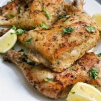 Chicken Quarter · Bad & Bougee Chicken Entree comes with a (1) piece Lemon Pepper flavored whole chicken quart...