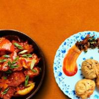 Chicken Manchurian Madness & Fried Dumplings Funky Veg · It is an exotic dish made of soft fresh chicken steamed formed into dumplings deeply fried a...