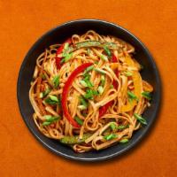 Vegetable Noodle Noods · Our soft noodles are spiced in a concoction of Chinese sauces, mainly soy and garlic sauces ...