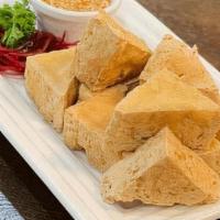 Golden Triangle · Deep Fried Tofu Served With Sweet & Sour Sauce