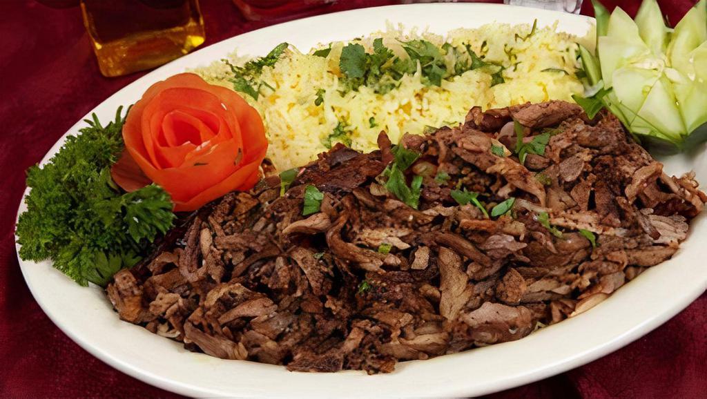 Beef Or Lamb Shawarma Platter  · 