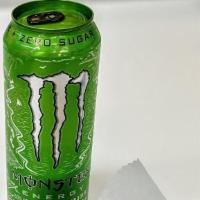 Monster Energy · Original, Zero Sugar Ultra Sunrise, Zero Sugar Ultra Paradise.