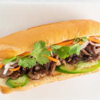 Grilled Marinated Pork Bánh Mì  · 