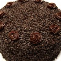 Wh Death By Chocolate Cake · An extreme version of our famous chocolate cake, only bigger (six layers) and covered with c...