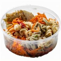 Rotini Salad · This colorful salad is a flavorful mix of perfectly prepared durum semolina spinach pasta sp...