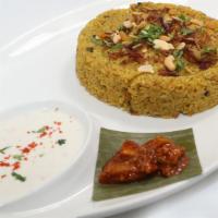 Medley Biryani · Combo of chicken, lamb, shrimp, and fish. Biryanis are slow cooked with basmati rice, fresh ...
