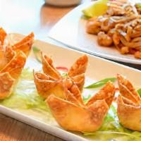 Cream Cheese Wonton (4 Pieces) · Cream cheese, crab meat, with onion.