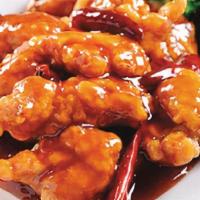 General Tso’S Chicken · Spicy level one. broccoli, hot chilies.
