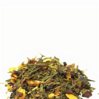 Blueberry Crush Tea · Best blueberry tea with a chinese sencha with blueberries and apple.