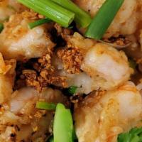 Crispy Garlic Shrimps · Scrumptious Panko breaded shrimps cooked in garlic, green onion,  black pepper, served with ...
