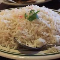 Basmati Rice · Indian basmati white rice (pilaf).