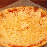 Cheese Pizza · 8″ pizza with fresh mozzarella and our tomato sauce.