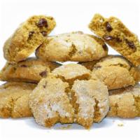 Peanut Butter With Chocolate Chips Cookies · Gluten free, dairy free.