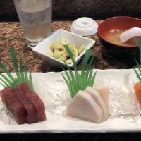 Sashimi Plate (Small) · *Consuming raw or undercooked meat, poultry, seafood, shellfish or eggs may increase your ri...