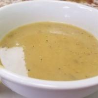 Lentil Soup · Vegetarian, Grain-Free, Dairy- Free. A delightful vegan soup of pureed red lentil, with cara...