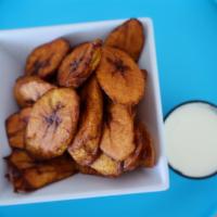Fried Sweet Plantains & Crema · Nothing more to say except you need to try these. Fried sweet plantains served with a side o...