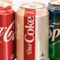 Soda (Can) · Coke, Diet Coke or sprite