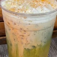 Twisted Tea · House made Thai tea mix with Thai green tea and Topped with half and half.