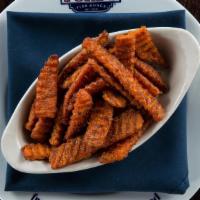 Crinkle-Cut Sweet Potato Fries  · 
