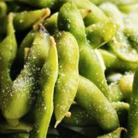 Spicy Edamame · Japanese Soybean. Lightly salted & Cayenne Pepper