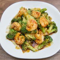 Shrimp With  Broccoli · 