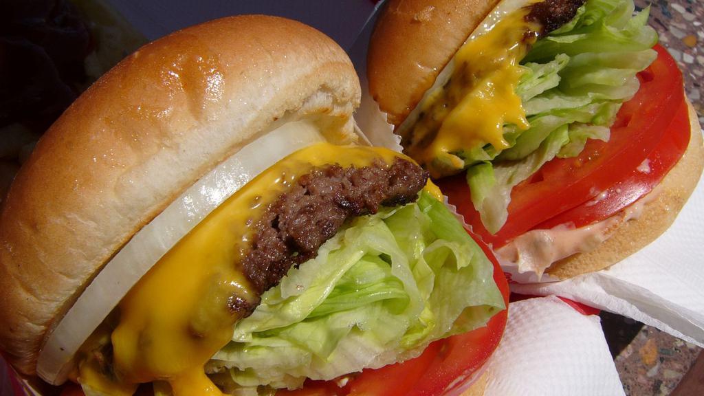 In-N-Out Style Burger (Homage) · Why don't they have In-N-Out on the East Coast? We love it so much we decided to imitate it to the best of our ability. It's an homage to California's World-Class burger.
