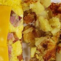 Meat Omelette · Sausage, bacon, ham.