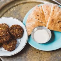 Falafel Mezze · served with tahini