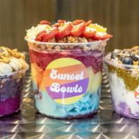 Customize Your Own Bowl · Build Your Own Superfood Bowl! Choose your size, select your bases, and pick your toppings!