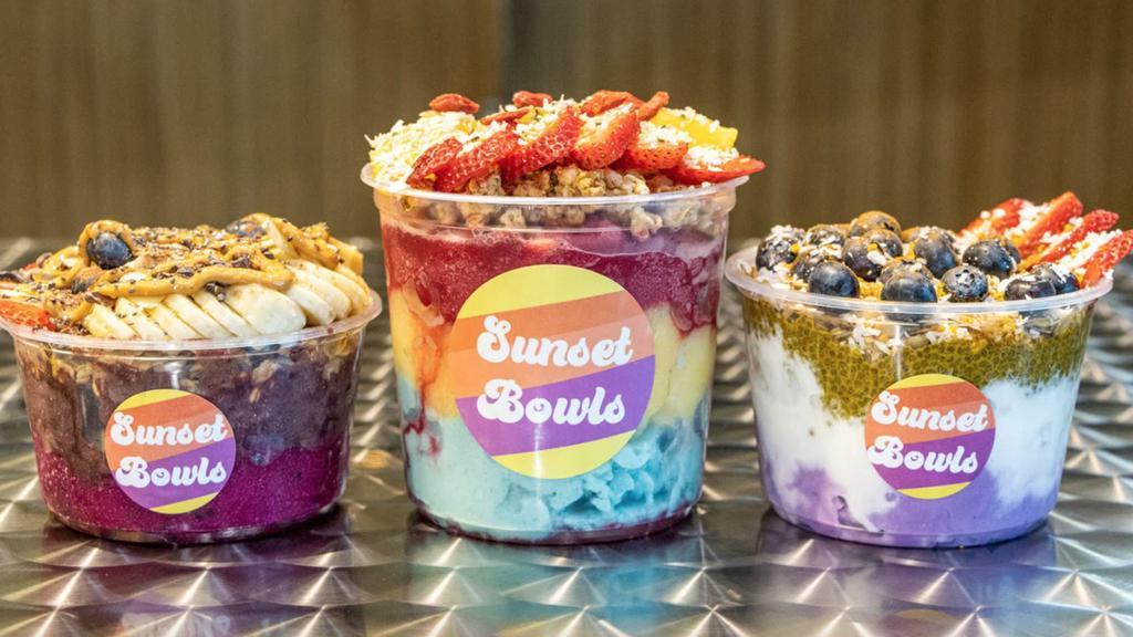 Customize Your Own Bowl · Build Your Own Superfood Bowl! Choose your size, select your bases, and pick your toppings!