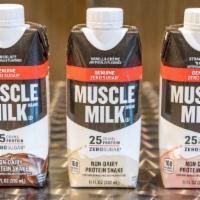 Muscle Milk Protein Shake · 11 oz, 25g of protein