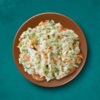 Simply Slaw · Creamy fresh coleslaw withÂ finely shredded raw cabbage, Romaine lettuce with a salad dressi...