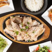 Pork Belly · Korean cut pork belly.