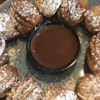 Churro Bites · cinnamon sugar | mexican chocolate sauce