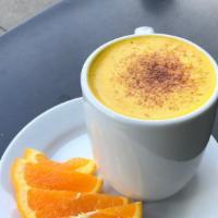 Flu Buster Juice · 16 oz juice, served hot! Apple, orange, lemon, ginger, garlic, cayenne. Served hot.