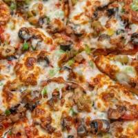 Mama Bearno'S · Louisville’s #1 Selling Pizza! This extraordinary pizza is loaded with sausage, pepperoni, f...