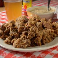Mixup · Mix of Livers and Gizzards, Pan Fried and served with our homemade gravy.