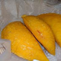 Empanadas De Carne, Pollo O Queso (Order Of 3 People) · Gluten-free Colombian empanadas stuffed with meat and potato.