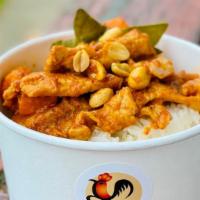 Massaman Kai Bulgogi · Stir fly massaman curry paste with coconut milk, sweet potato, onion, and peanut. Choice of ...