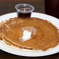 Pancake Platter (3) · 3 pancakes with choice of meat