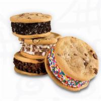 Variety 4 Pack (1 Of Each Flavor) · One of each cookie sandwich flavor - Cake Batter™ Sprinkle, Cookie Crumb Yum.