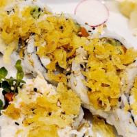 Crispy Calamari · Fried calamari, Japanese seven spices, and ponzu.