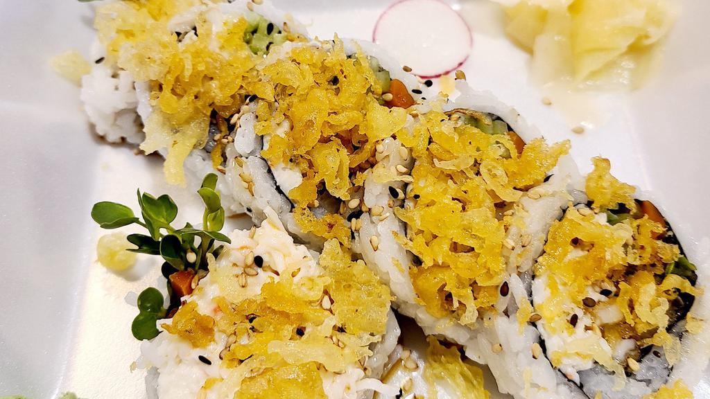Crispy Calamari · Fried calamari, Japanese seven spices, and ponzu.