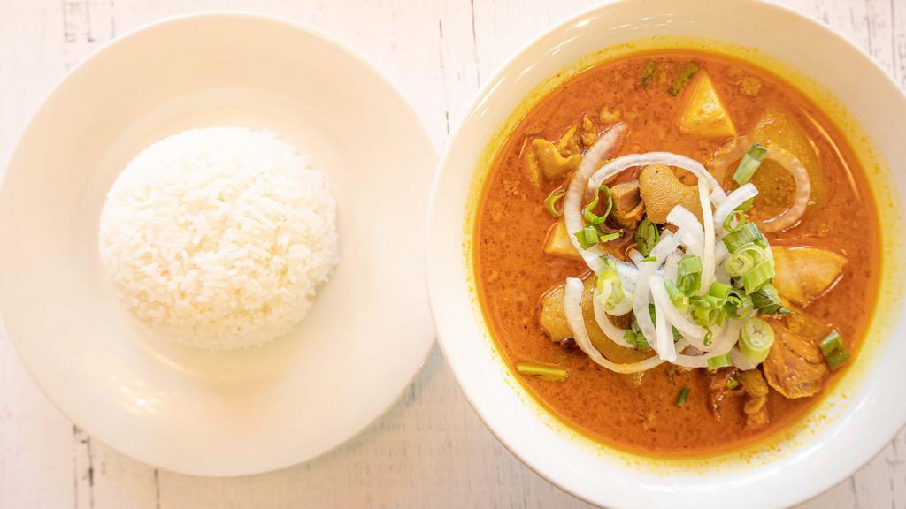 Goat Curry With Rice · 