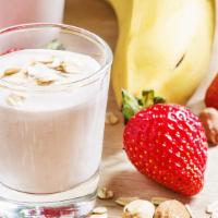 Light Saber · Strawberry, Banana, Almond Milk